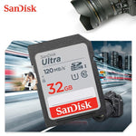 Carte mémoire SD SanDisk extrême Pro et Ultra 200 MB/s de 16GB à 512GB