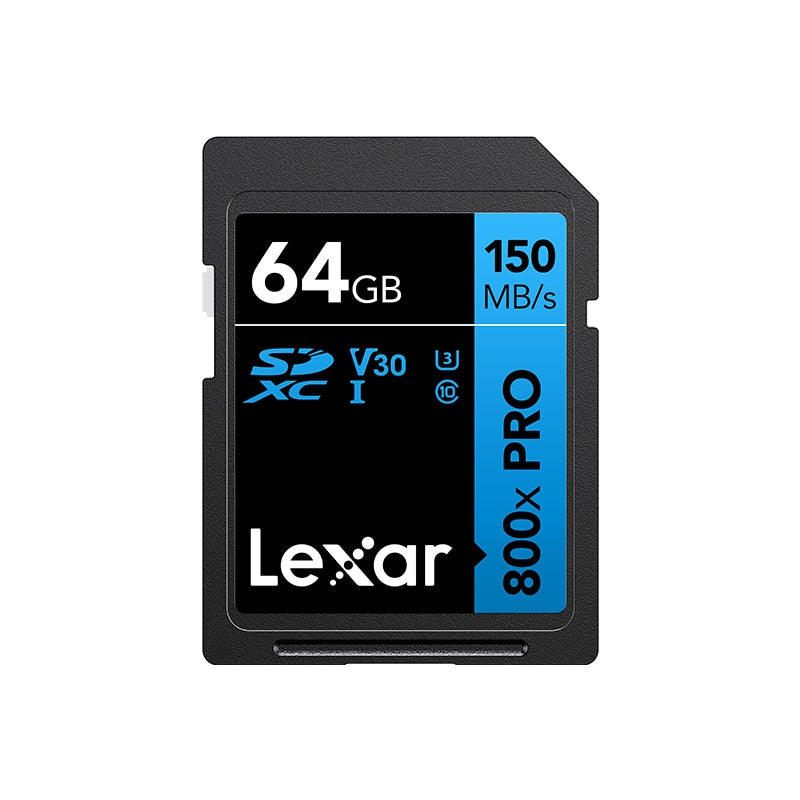 Carte SD Lexar professional 300 MB/s V90 32GB à 512GB 4K 8K