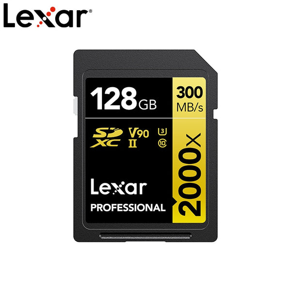 Carte SD Lexar professional 300 MB/s 32GB à 512GB 4K 8K – GLORYMAGE