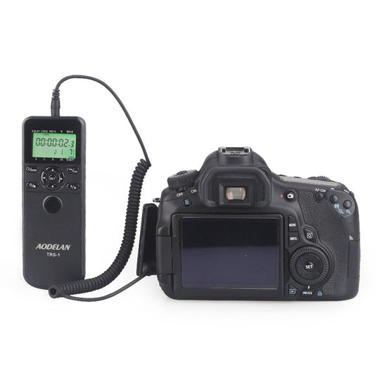 Intervallomètre minuterie déclencheur télécommande AODELAN pour Canon Nikon Sony Panasonic Olympus Fujifilm