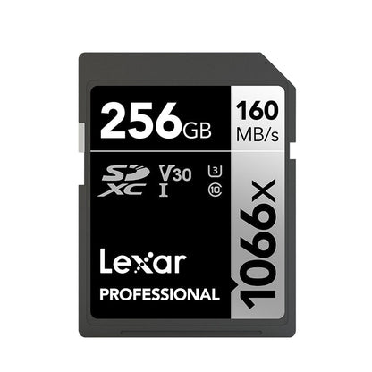 Carte SD Lexar professional 300 MB/s V90 32GB à 512GB 4K 8K