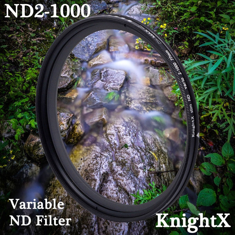 Filtre ND KnightX de ND2 à ND1000 Neutral Density Variable