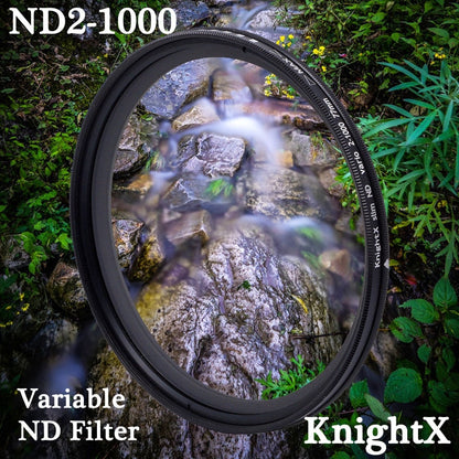 Filtre ND KnightX de ND2 à ND1000 Neutral Density Variable