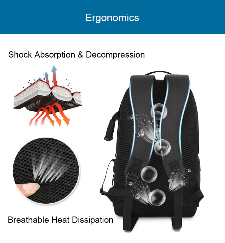 Sac à dos Reago 180308 tissu oxford hermétique pour tout type de reflex objectifs...