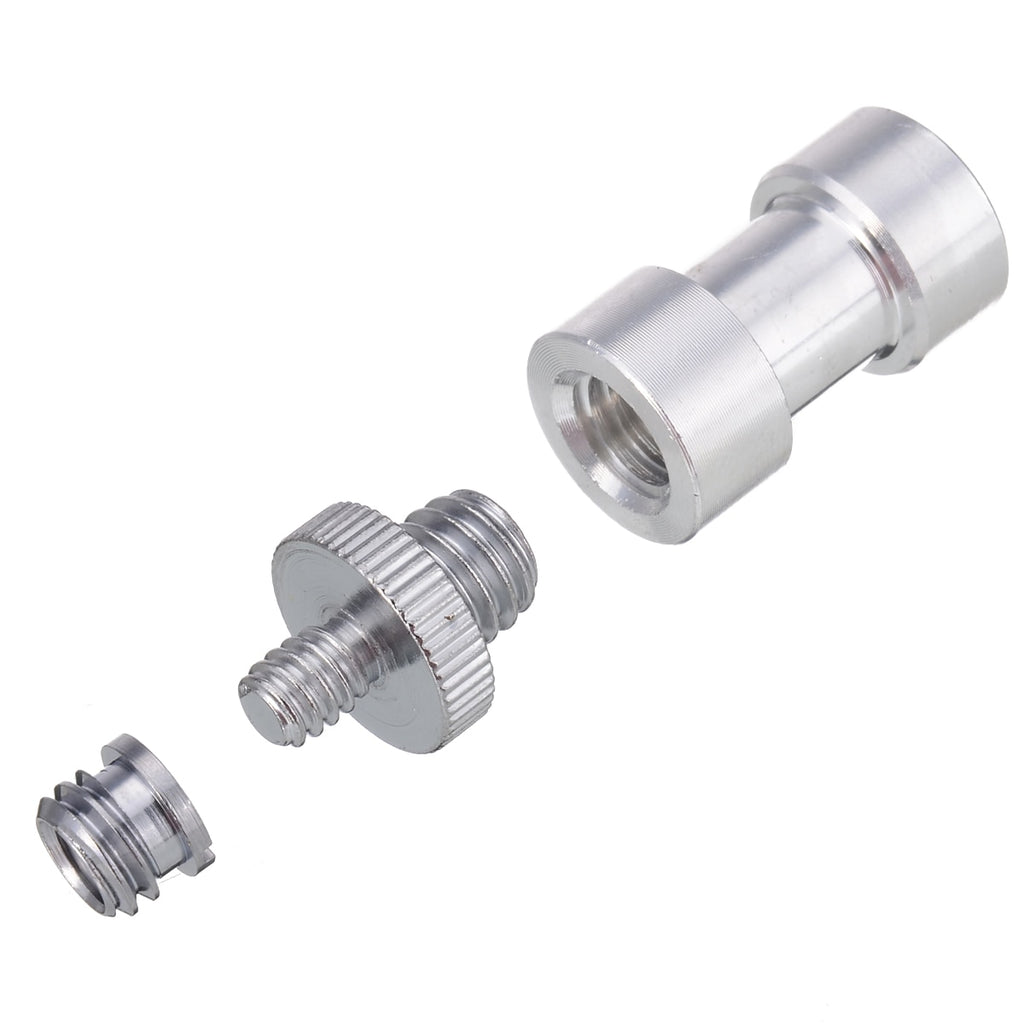 Vis adaptateur Mayitr Male vers Femelle  1/4" 3/8" pour reflex, trépied, stand d'éclairage