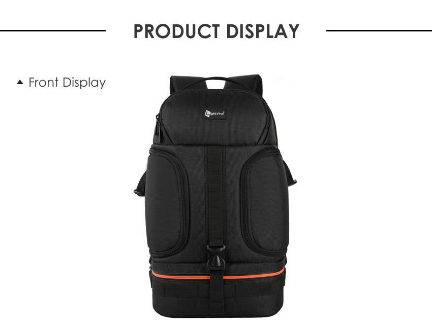 Sac à dos Ightpro TS-30R avec ouverture latérale + housse de pluie