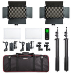 Kit d'éclairage LED VILTROX VL-S192T pour studio