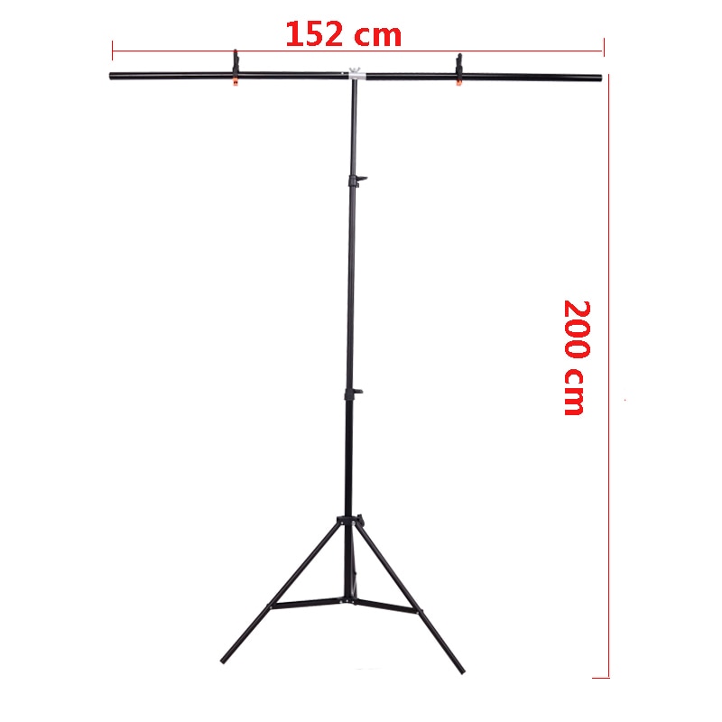 T-shaped studio background support + classic stand