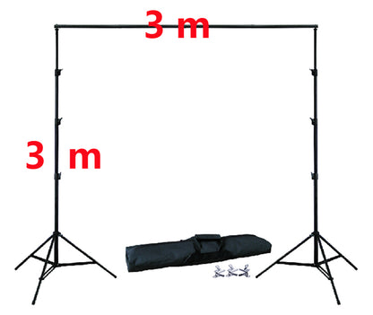 T-shaped studio background support + classic stand