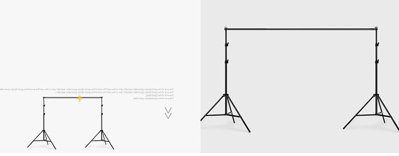 T-shaped studio background support + classic stand