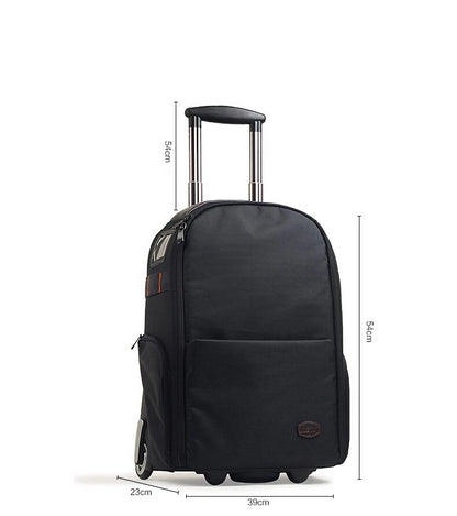Valise professionnelle à roue Jealiot T-80 pour trépied, 2 reflex + 4 objectifs