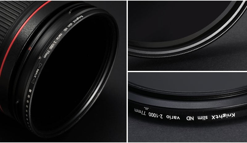 Filtre ND KnightX de ND2 à ND1000 Neutral Density Variable