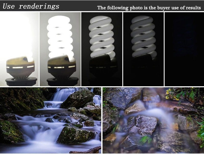 Filtre ND KnightX de ND2 à ND1000 Neutral Density Variable