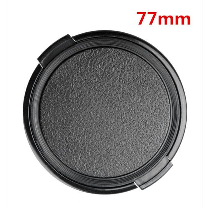 Bouchon pour objectif lentille extérieure universelle 49 52 55 58 62 67 72 77 82 86 mm