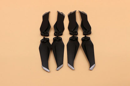 4 paires d'ailes Puluz à faible bruit Or/Argent 8743F pour DJI MAVIC 2 PRO