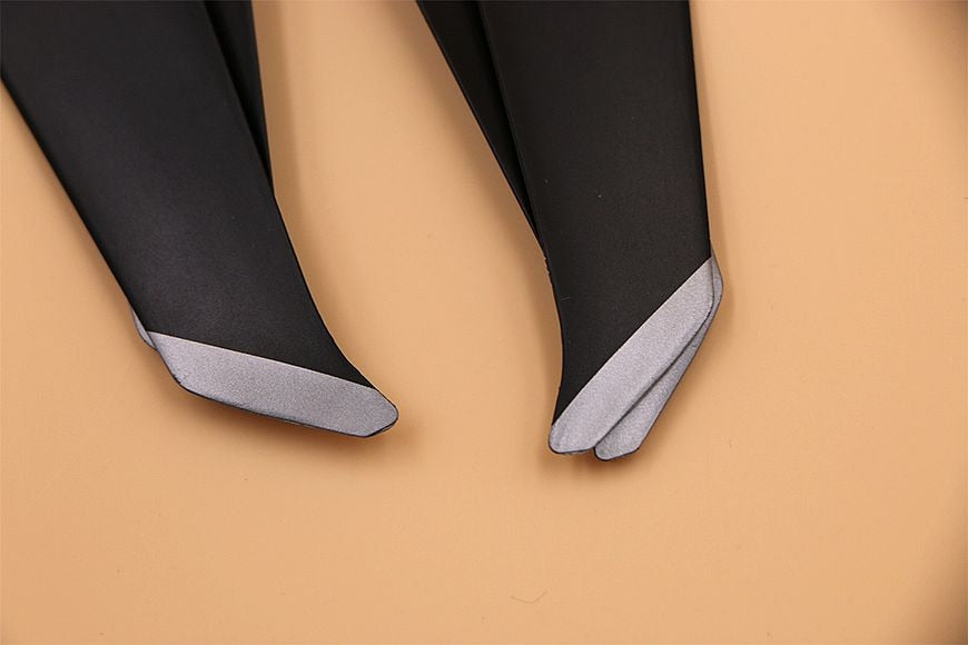 4 paires d'ailes Puluz à faible bruit Or/Argent 8743F pour DJI MAVIC 2 PRO