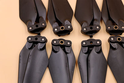 4 paires d'ailes Puluz à faible bruit Or/Argent 8743F pour DJI MAVIC 2 PRO