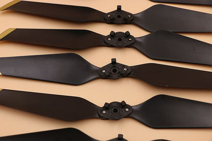 4 paires d'ailes Puluz à faible bruit Or/Argent 8743F pour DJI MAVIC 2 PRO