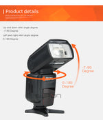 Flash Professionnel Speedlite TRIOPO TR-988 TTL pour canon et Nikon