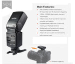 Flash Godox TT520 II avec kit de transmissions de signal sans fil 433MHz integré pour canon nikon pentax olympus...