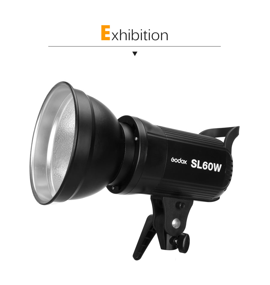 Eclairage LED Godox SL-60W 5600K + Kit