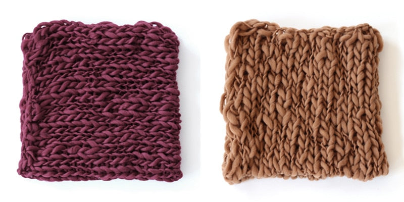 Couverture 55*55 cm pour photographie nouveau-né