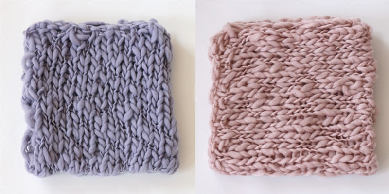 Couverture 55*55 cm pour photographie nouveau-né