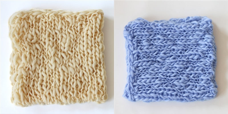 Couverture 55*55 cm pour photographie nouveau-né