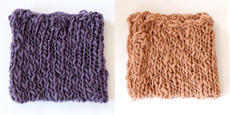 Couverture 55*55 cm pour photographie nouveau-né