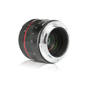 Objectif Meike 50mm F1.7 pour Sony A E-mount A6500 NEX7 A7III