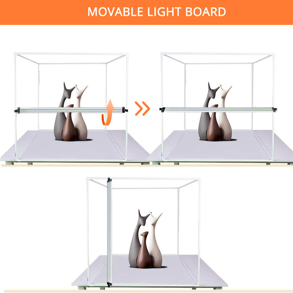 Lightbox Capsaver portable 40cm 60cm 80cm + 3 backgrounds