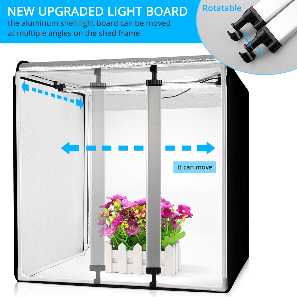 Lightbox Capsaver portable 40cm 60cm 80cm + 3 backgrounds