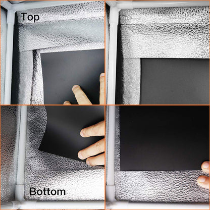 Lightbox Capsaver portable 40cm 60cm 80cm + 3 backgrounds