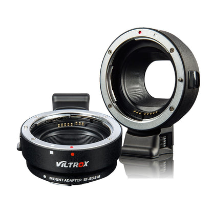Bague d'adaptation Viltrox EF-EOSM  AF pour objectif Canon EF EF-S vers EOS M EF-M M2 M3 M5 M6 M10 M50 M100
