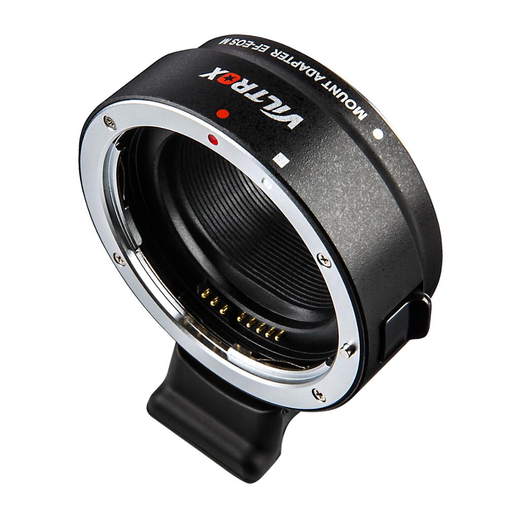 Bague d'adaptation Viltrox EF-EOSM  AF pour objectif Canon EF EF-S vers EOS M EF-M M2 M3 M5 M6 M10 M50 M100