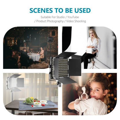 Panneau LED Neewer 660 LED bicolore avec écran LCD pour studio, vidéo YouTube