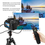Télécommande SHOOT RS-60E3 LCD pour Canon EOS 1300D 100D 350D 500D 550D 650D 700D 750D...