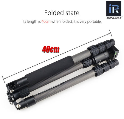 Trépied tripod professionnel Innorel RT40C 14kg 164 cm en fibre de carbone 1.38Kg