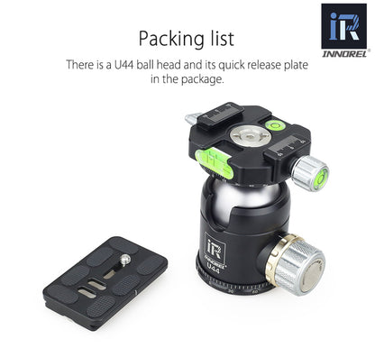 Tête rotative 720° pour trépied standard INNOREL U44 20Kg