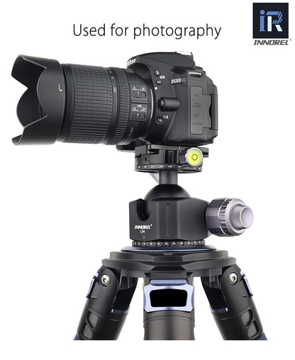 Rotule Innorel L54 et L44 pour trépied standard monté sur sphère 25Kg et 30Kg