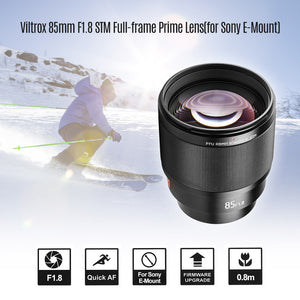 Objectif Viltrox 85mm F1.8 STM pour Sony a7 iii a9 a7r iii ...