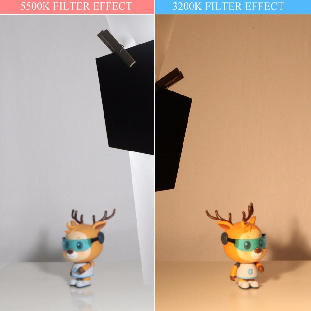 Filtre coloré professionnel Selens 40*50cm pour éclairage studio