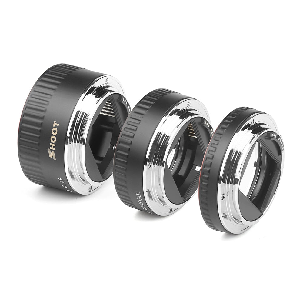 Bague d'adaptation macro AF SHOOT pour Canon 600D 800D 5d3 5d4 EOS EF EF-S 6D ...