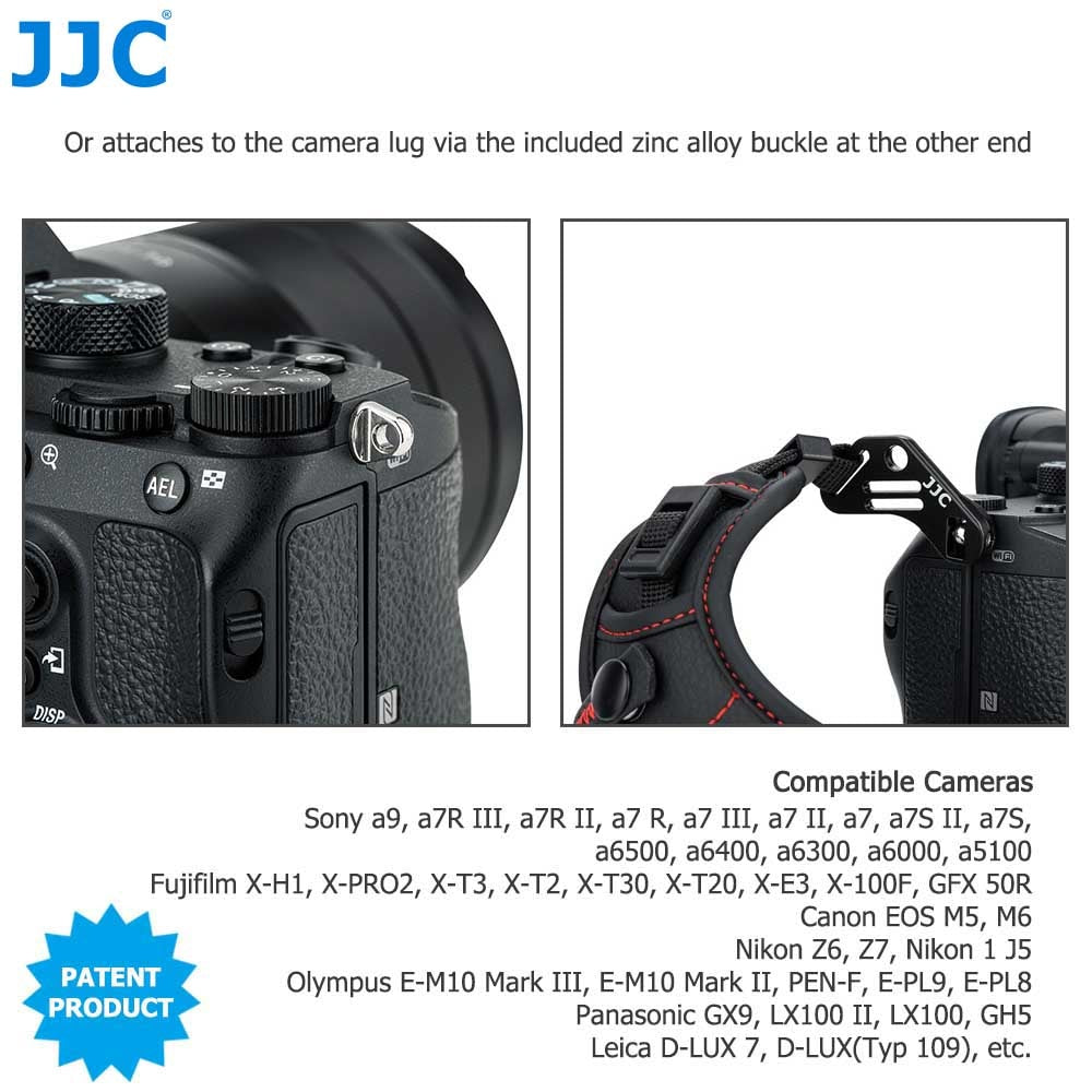 Sangle à dégagement rapide JJC HS-ML1M pour Canon Nikon Sony Fujifilm Olympus Pentax...