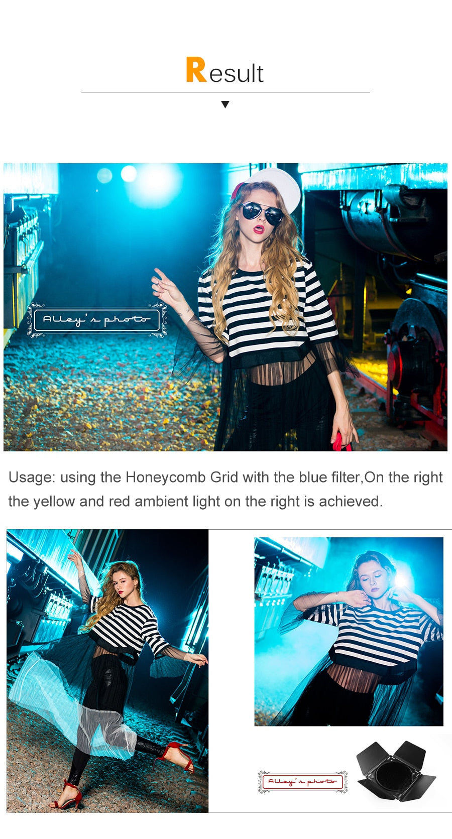 Eclairage LED Godox SL-60W 5600K + Kit