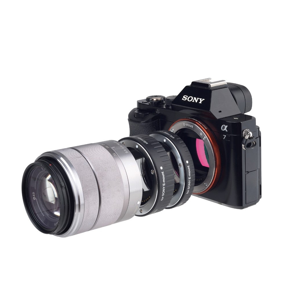 Bague d'extension macro Viltrox DG-NEX AF pour Sony E Mount Camera A9 A7II A7RII A7SII A6500 A6300