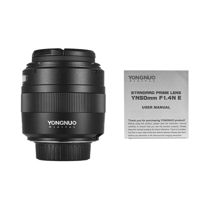 Objectif YONGNUO YN50MM 50MM F1.4N AF pour Nikon