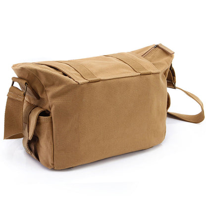Caden Adventurer canvas bag with cotton lining