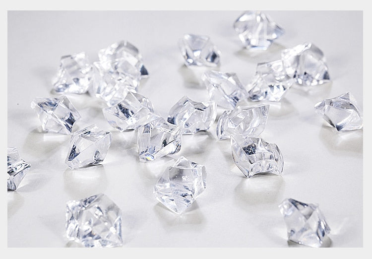 Accessoire photo 28pcs glace artificielle pour effet photographique