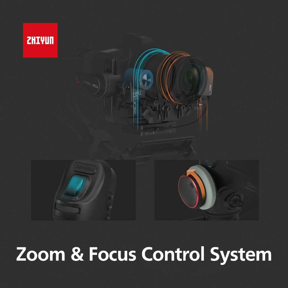 Stabilisateur Zhiyun Crane 3 LAB + accessoires
